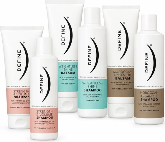 Define Shampoo 250 ml tai hoitoaine 200 ml