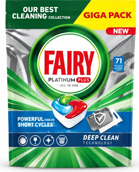 Fairy Platinum Plus All in 1 konetiskitabletit 71 kpl