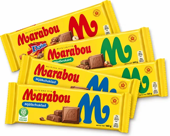 Marabou Suklaalevyt 160 g