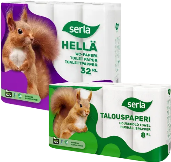Serla Huippu halpa paperitarjous